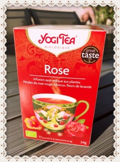 Thé rose Yogi Tea